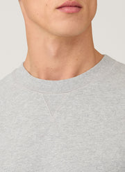 Men's Loopback Sweatshirt in Grey Melange