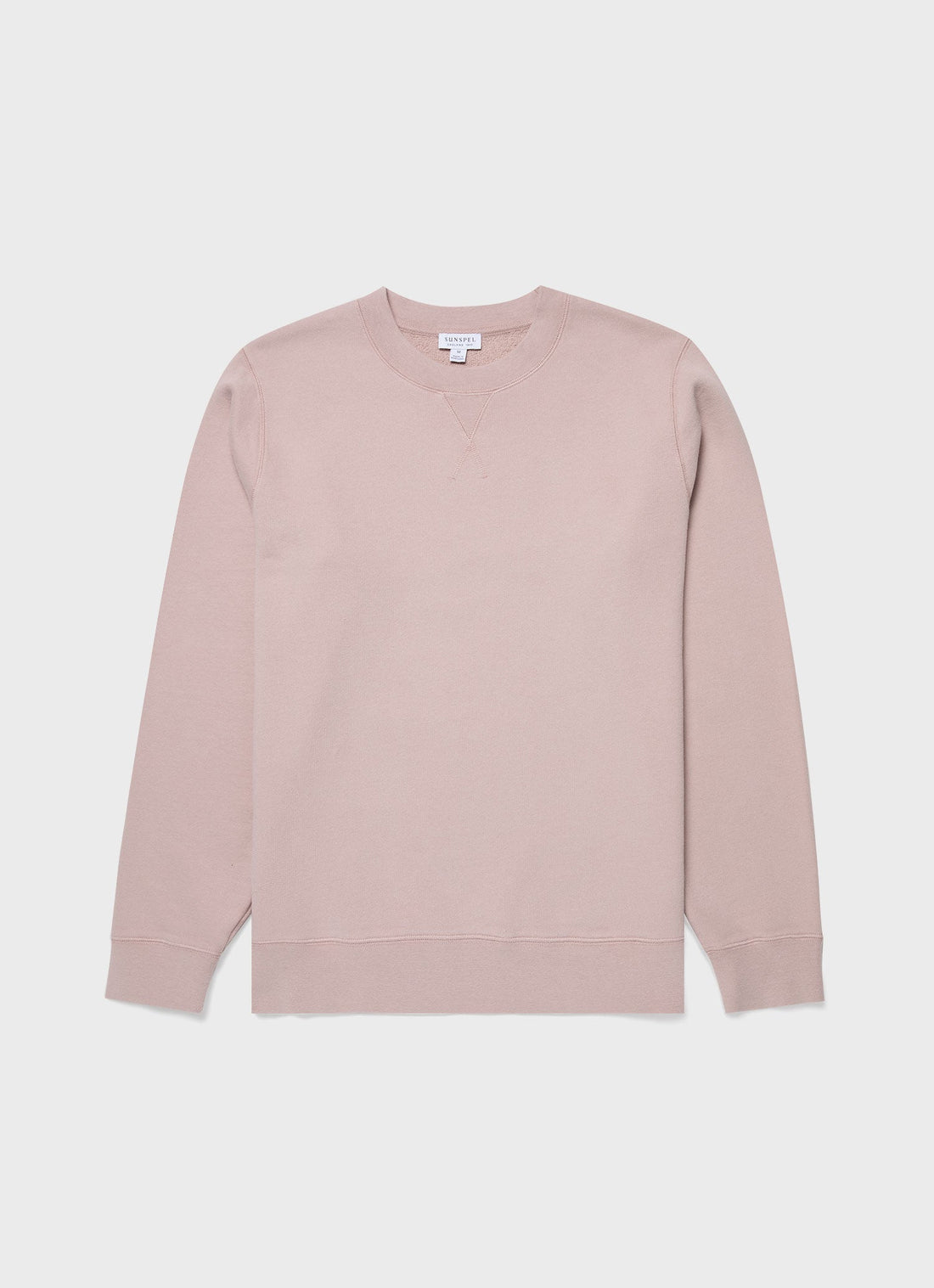 Men's Loopback Sweatshirt in Pale Pink