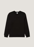 Men's Supima Loopback Sweatshirt in Black