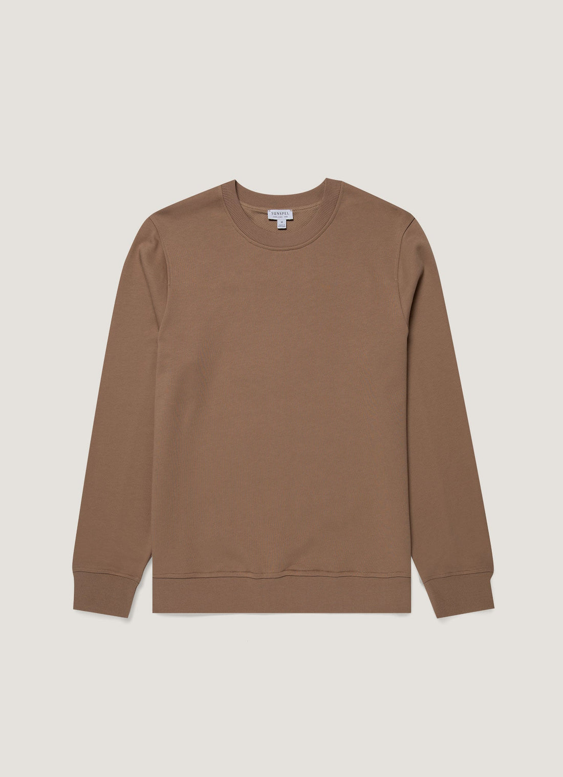 Men's Supima Loopback Sweatshirt in Dark Cedar