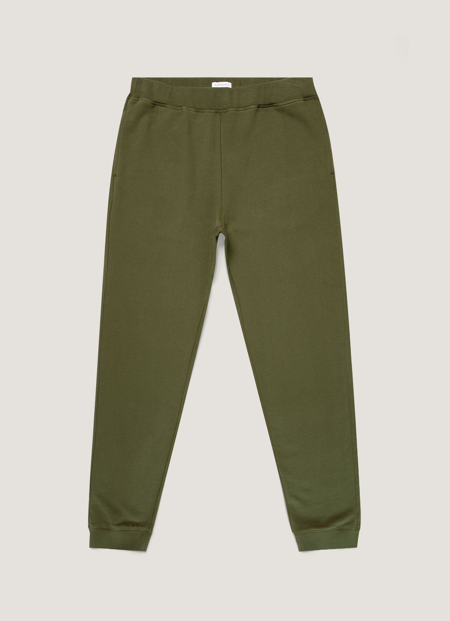 Men's Loopback Sweatpants in Deep Olive