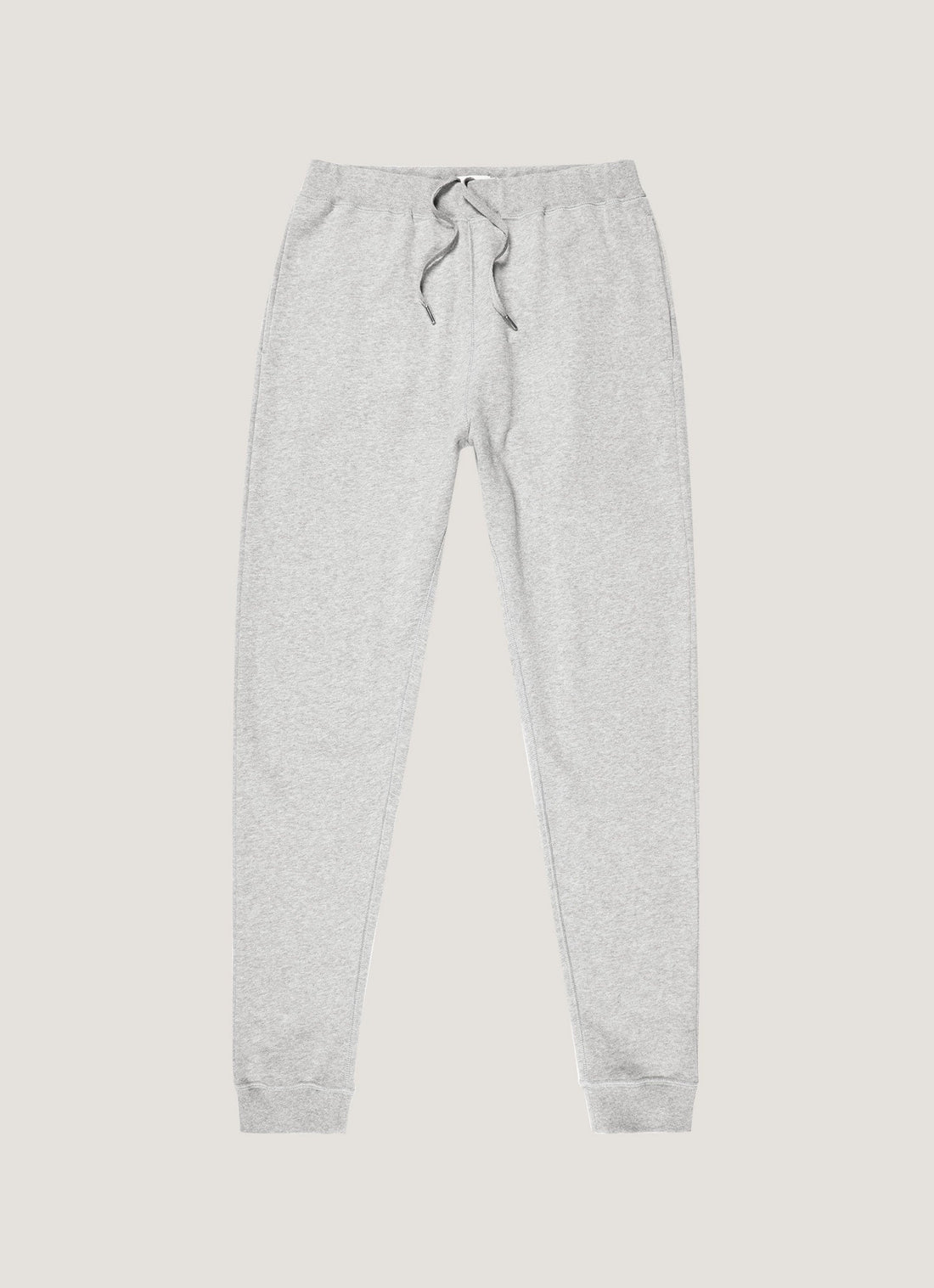Men's Loopback Sweatpants in Grey Melange