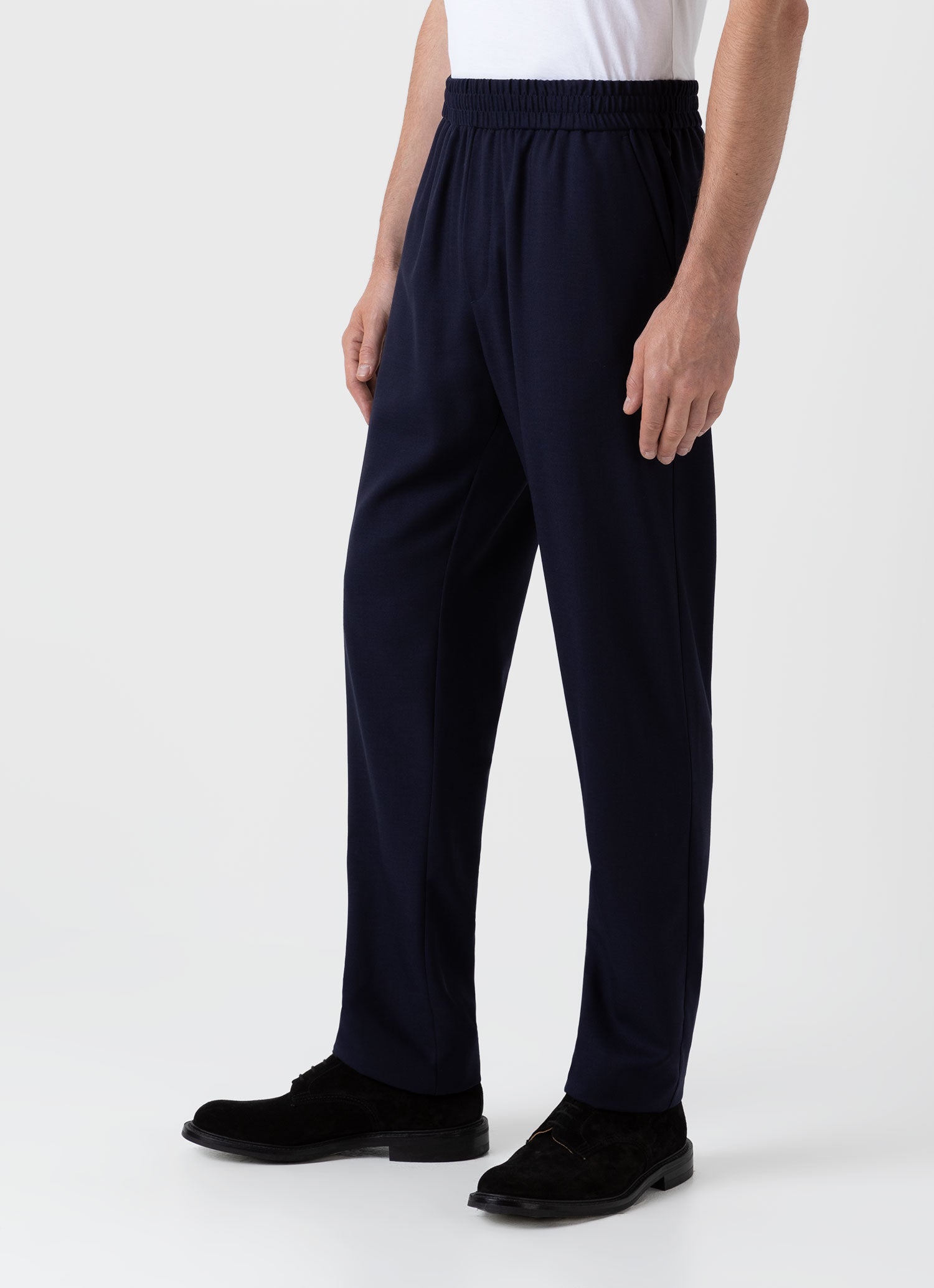 Men's Drawstring Trouser in Navy