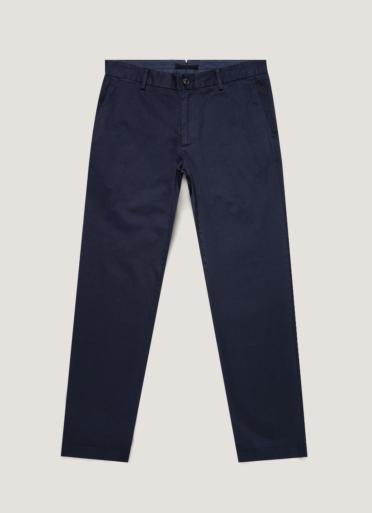 Men's Slim Fit Chino in Navy | Sunspel Men's Slim Fit Chino in Navy | Sunspel