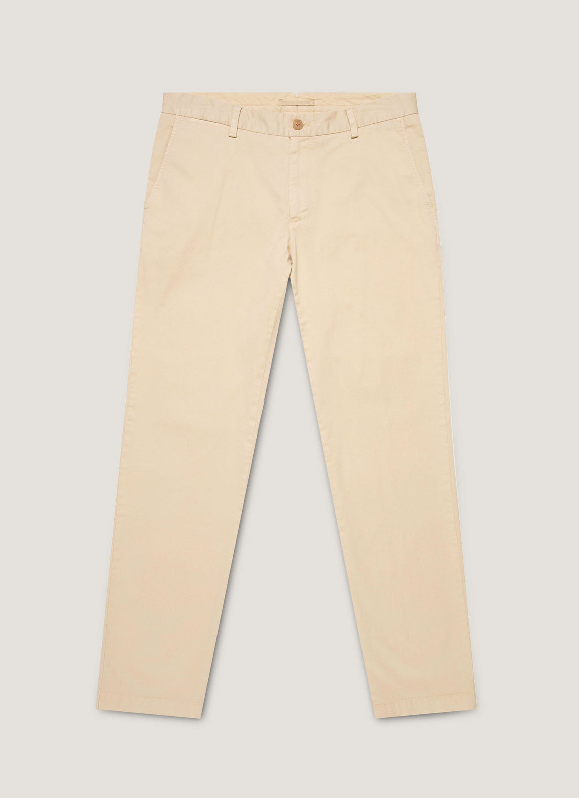 Men's Slim Fit Chino in Light Stone