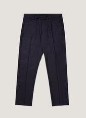 Men's Lightweight Travel Wool Trouser in Navy