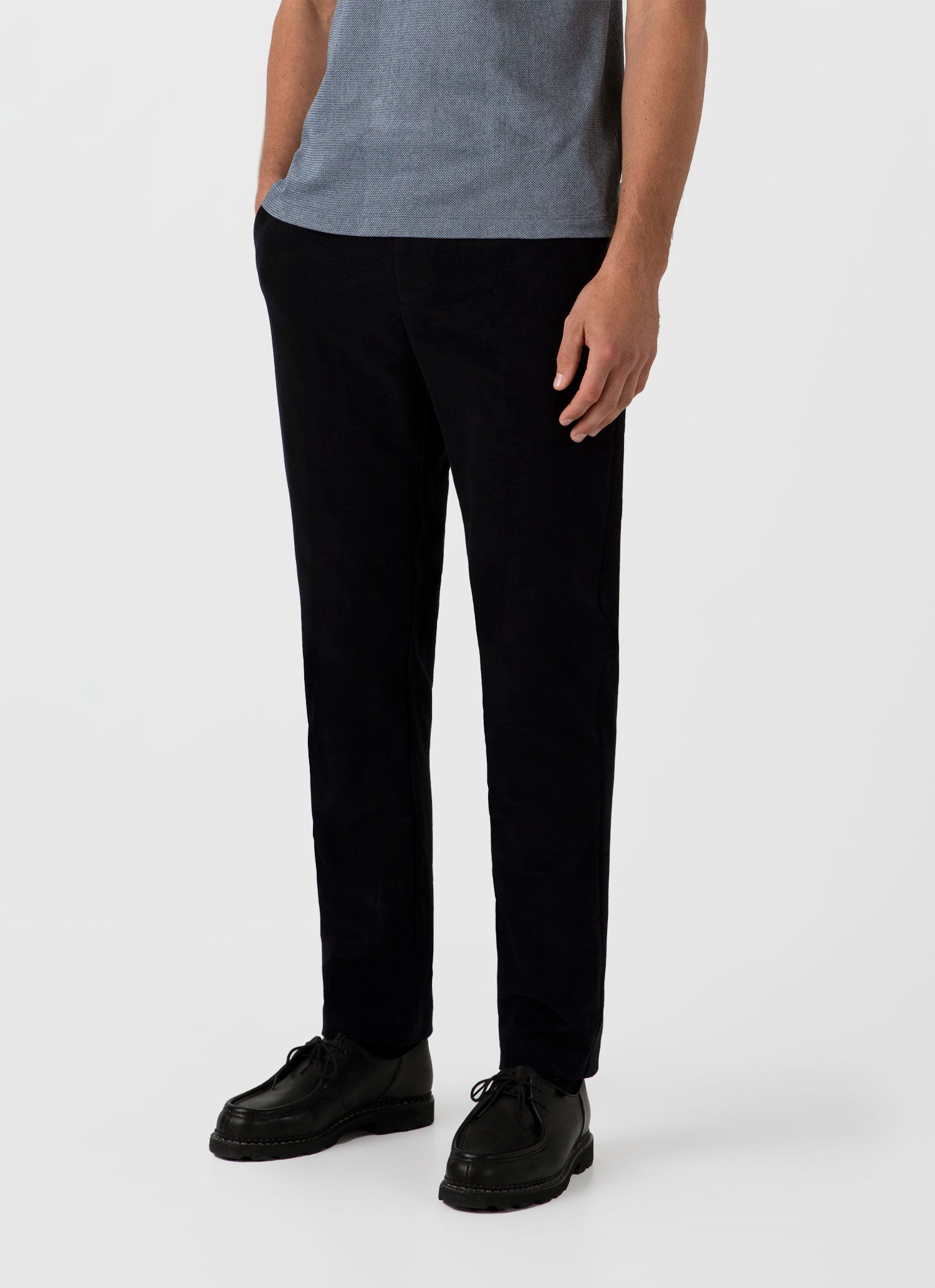 Men's Moleskin Trouser in Navy