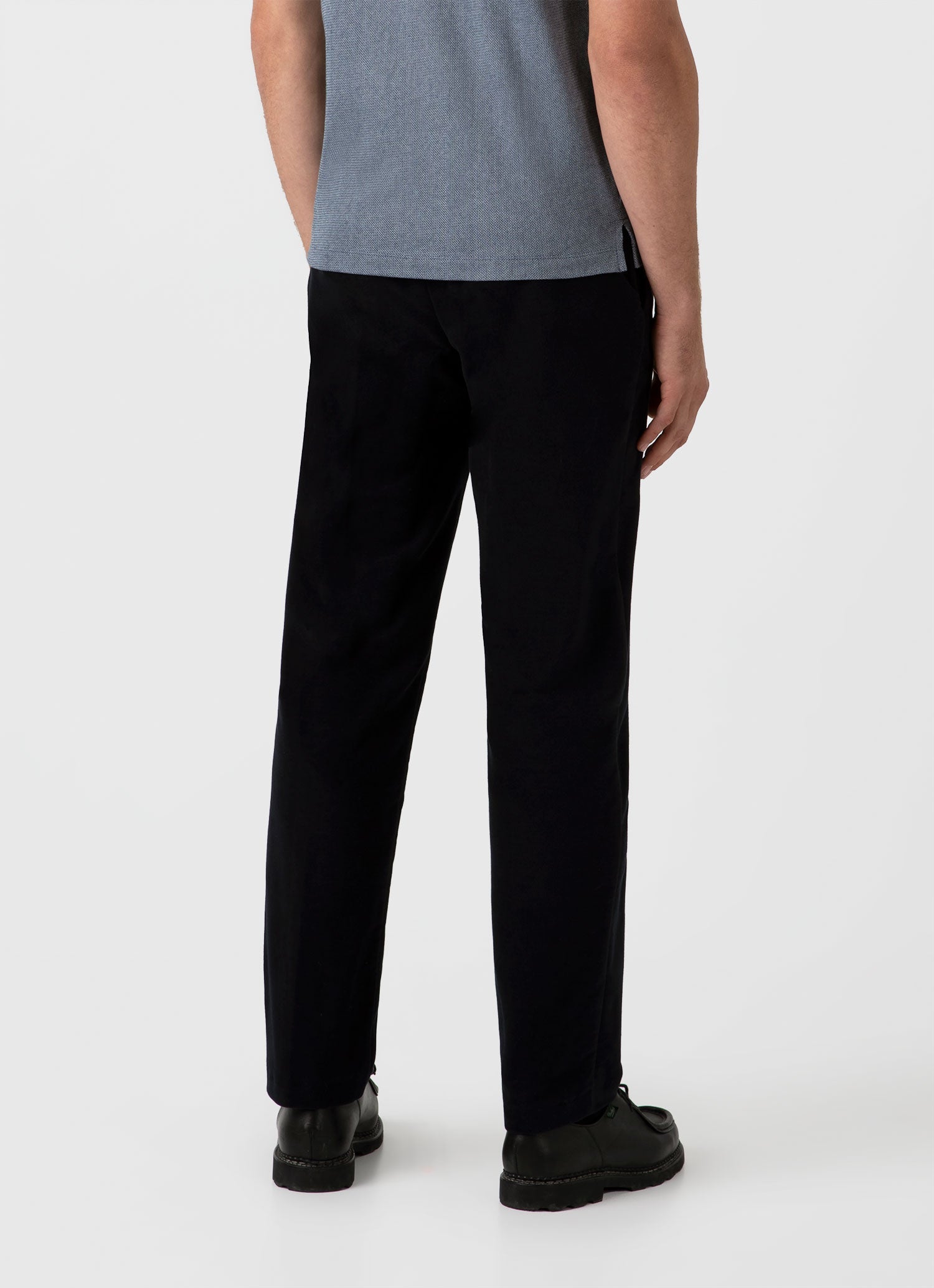 Men's Moleskin Trouser in Navy