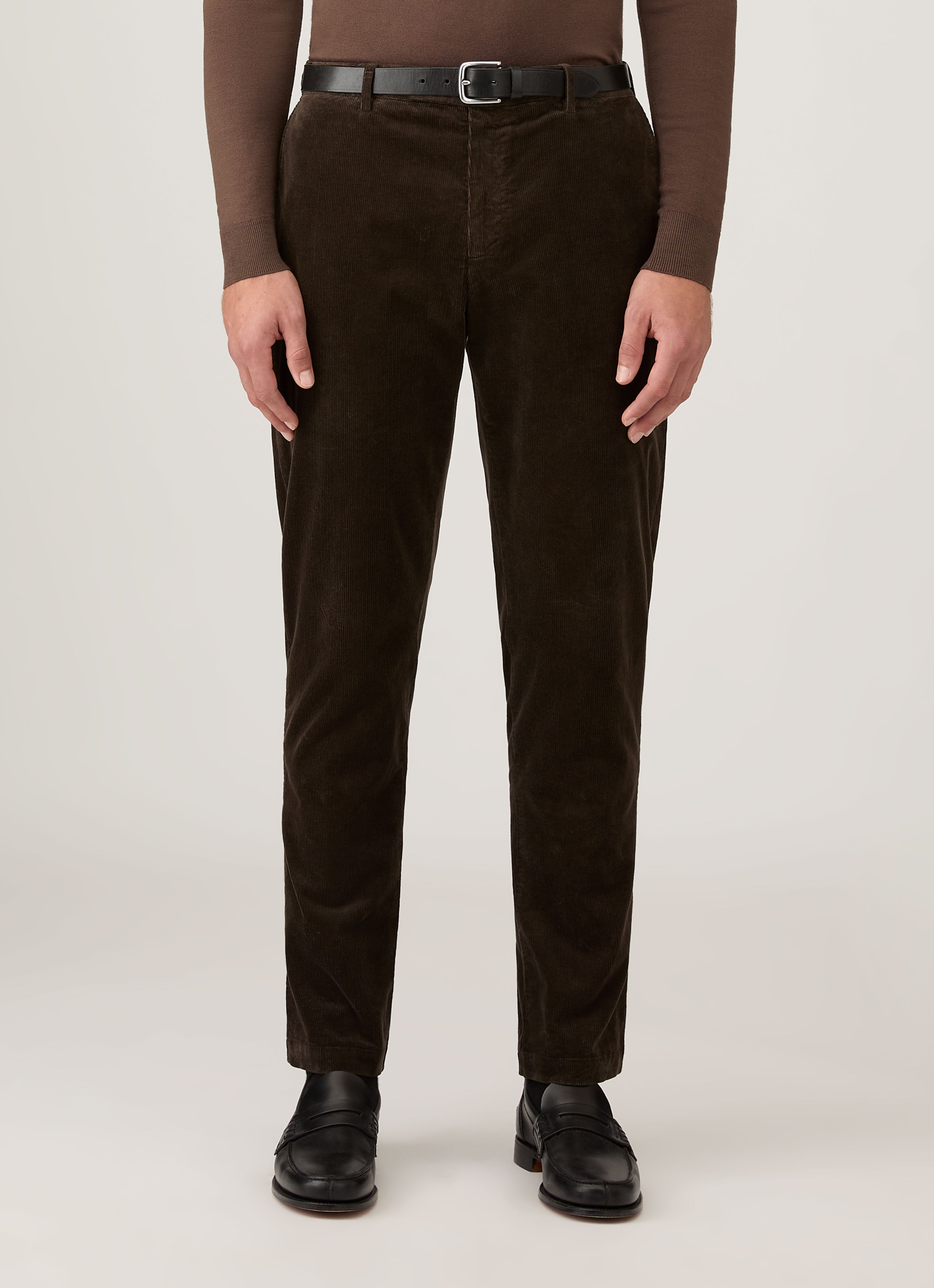 パンツ sunsea Custom Corduroy Pants Men's Corduroy Trouser in Coffee | Sunspel