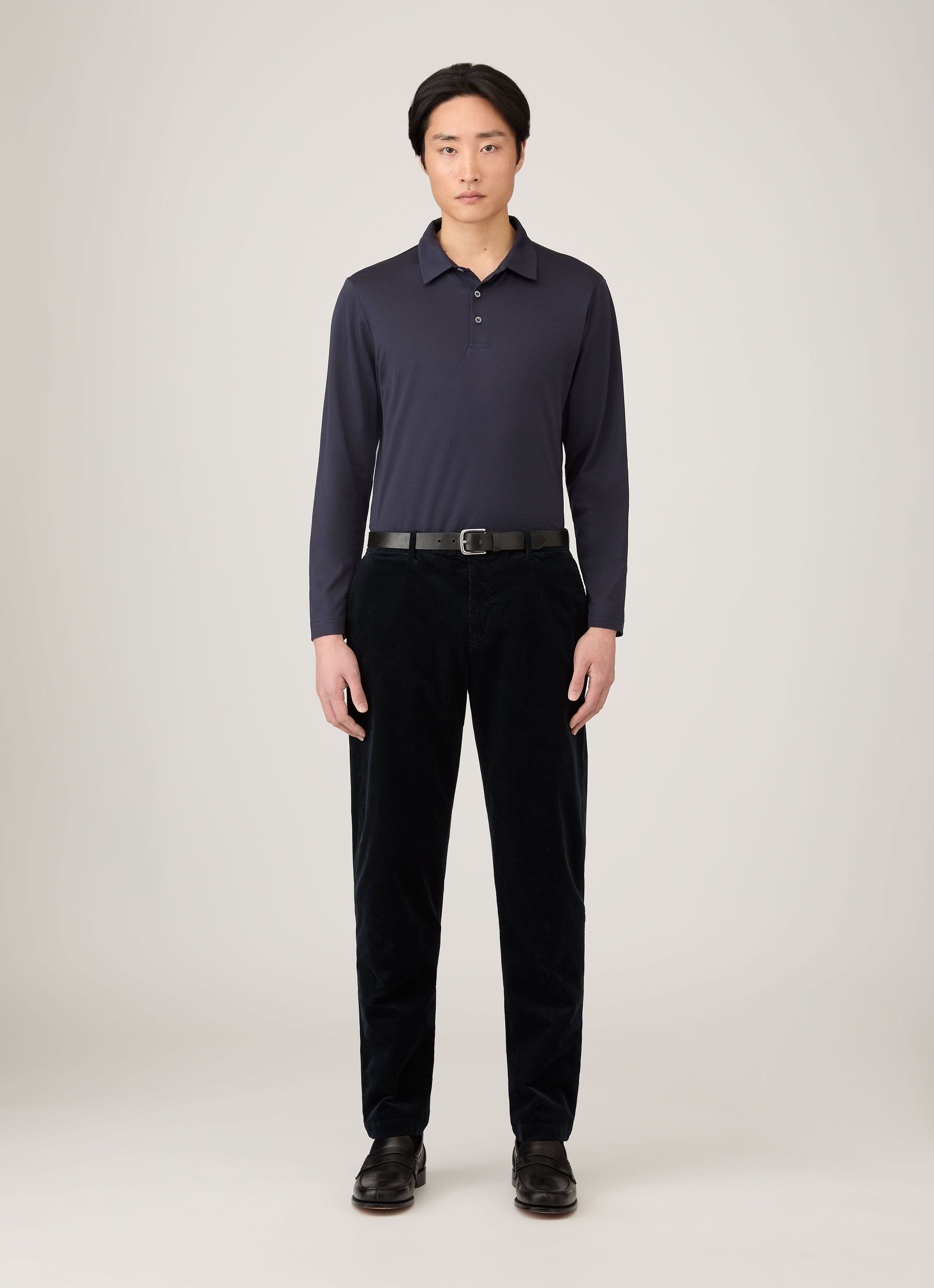 Men's Corduroy Trouser in Navy