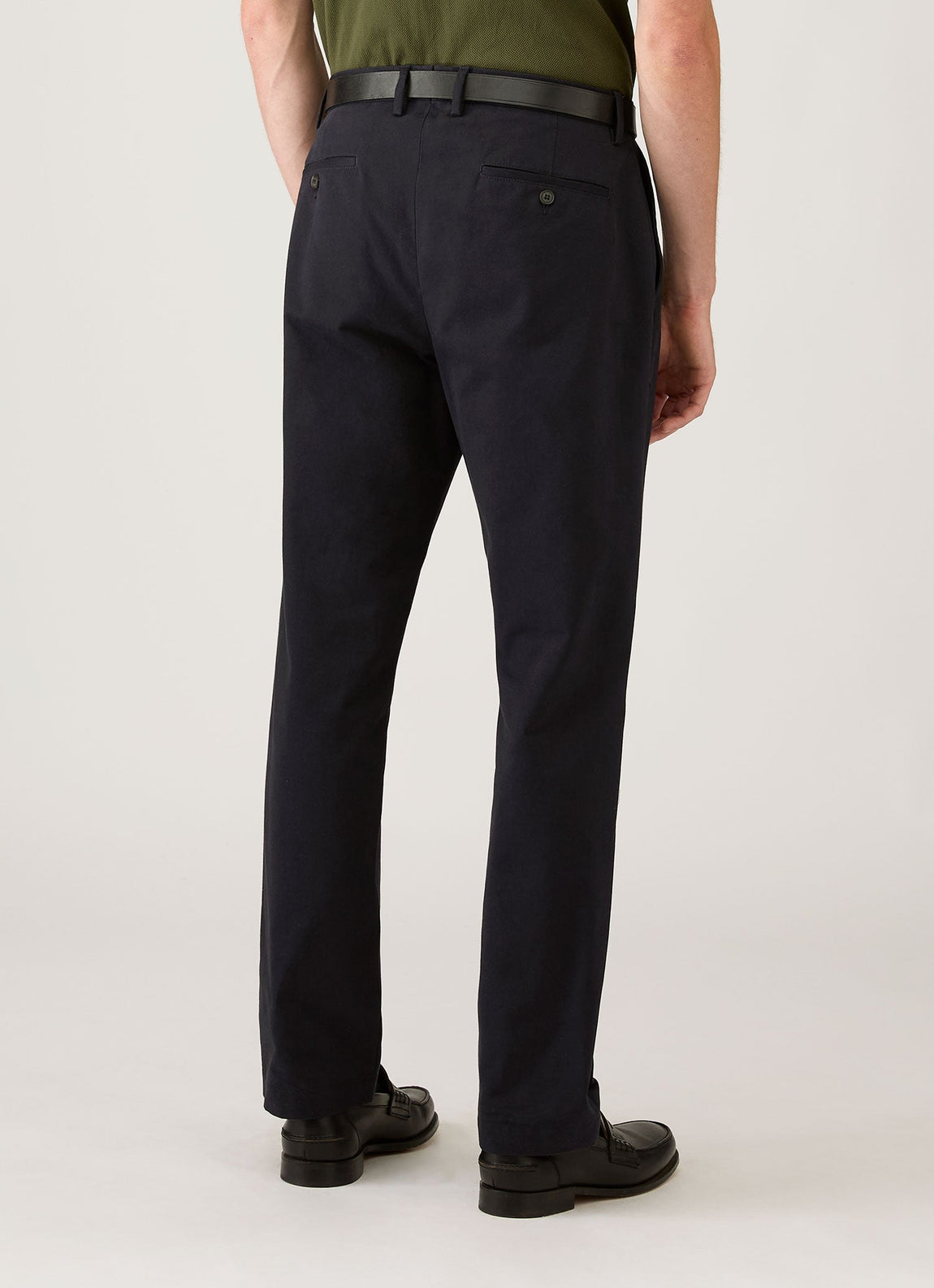 Men's Cotton Drill Trouser in Navy