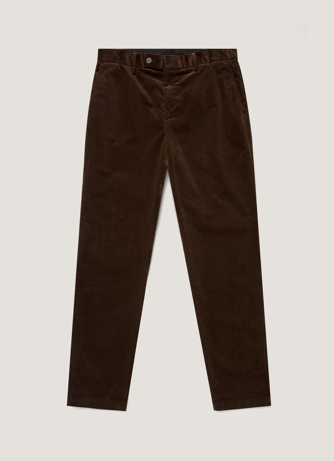Men's Corduroy Two-Piece Suit in Dark Chocolate