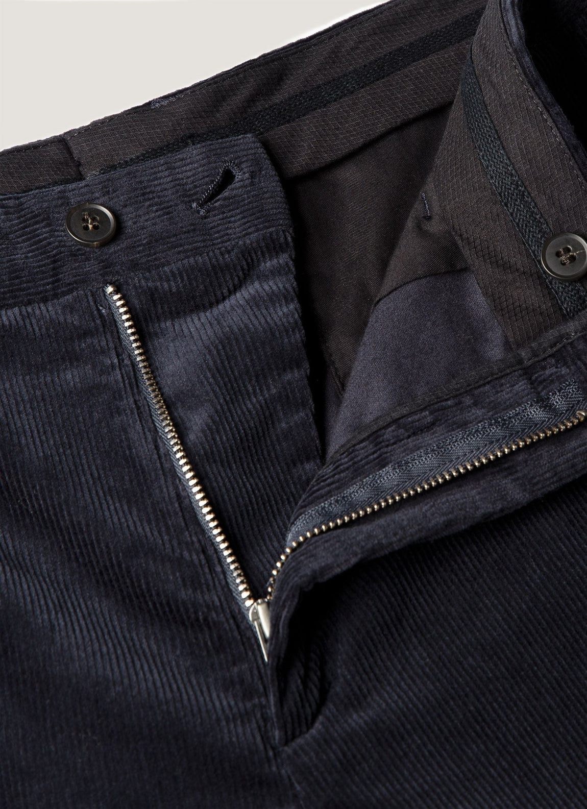 Men's Corduroy Two-Piece Suit in Navy