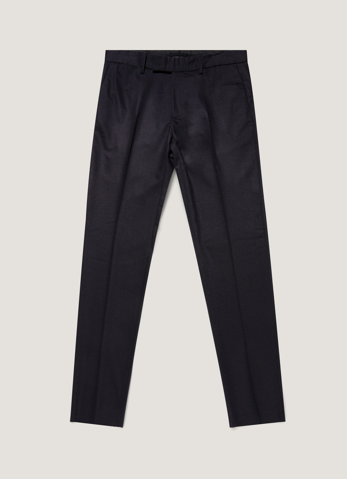 Men's Wool Cashmere Flannel Two-Piece Suit in Navy