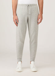 Men's Cashmere Lounge Pant in Grey Melange