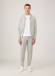 Men's Cashmere Lounge Set in Grey Melange