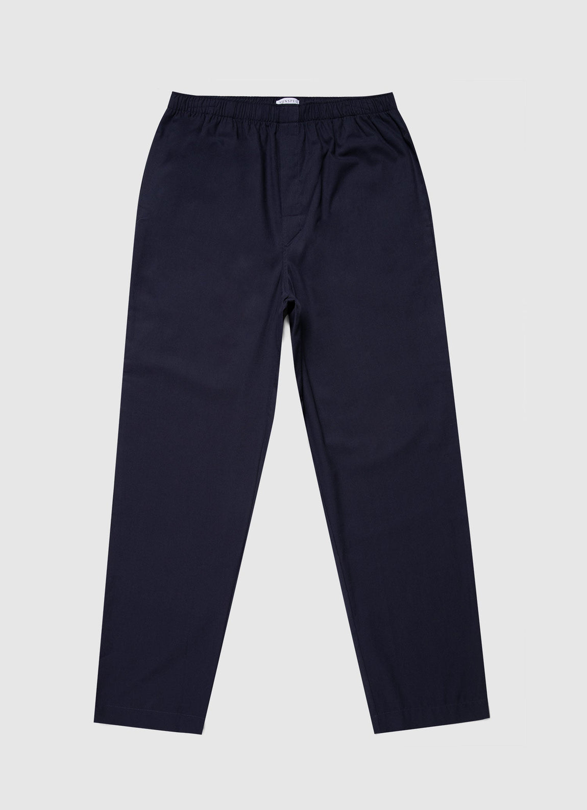 Men's Cotton Flannel Pyjama Trouser in Navy9