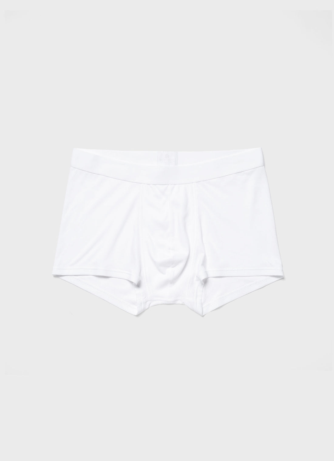 Men's Sea Island Cotton Trunks in White