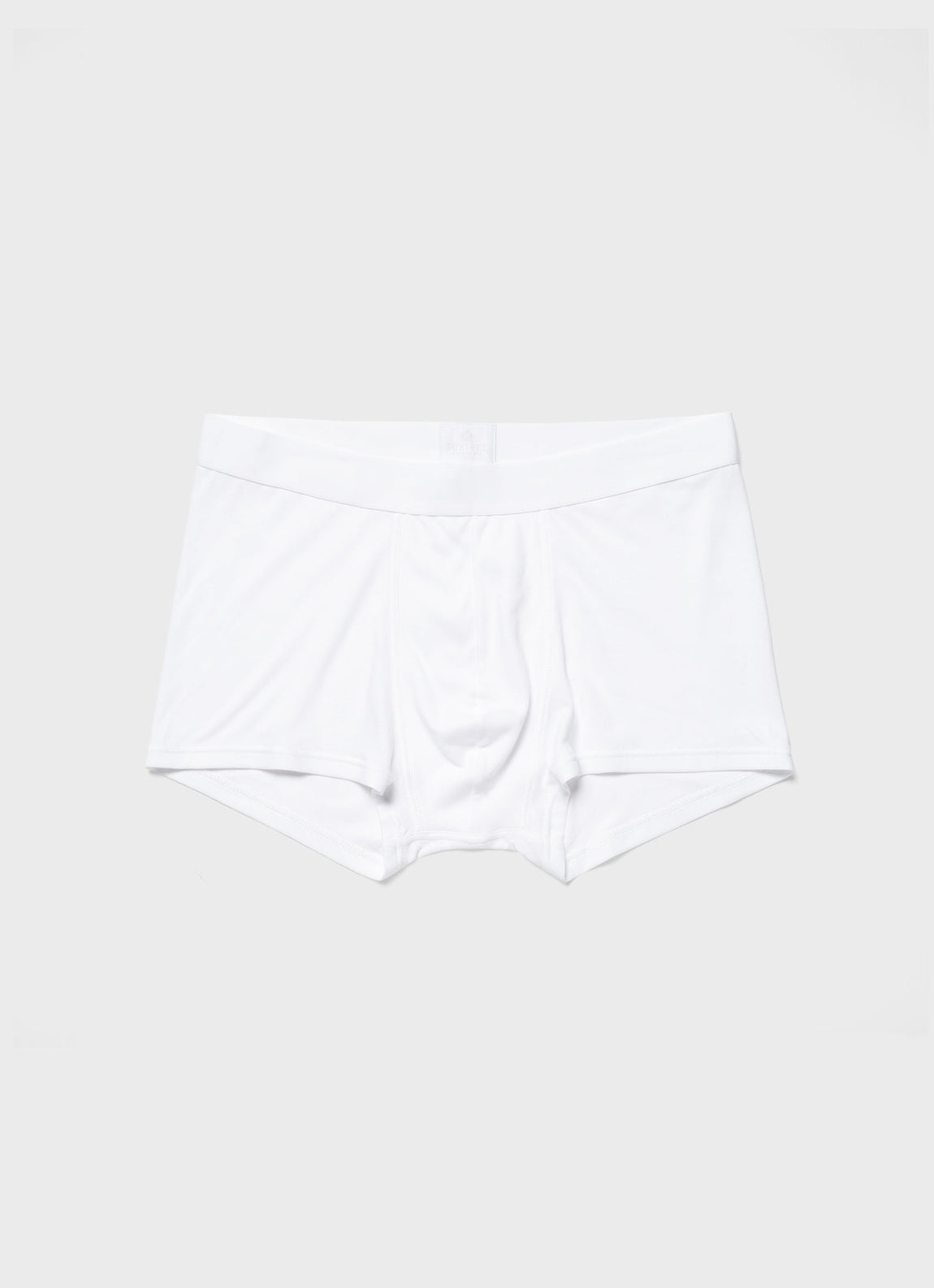 Men's Sea Island Cotton Trunks in White