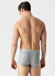 CP BRO Trunks : Buy CP BRO Printed Trunks with Exposed Waistband Value -  Grey & Grey Leaf (Pack of 2) Online