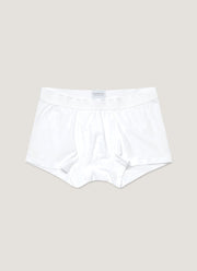 Men's Superfine Cotton Trunks in White