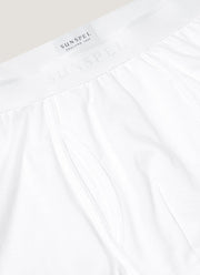 Men's Superfine Cotton Trunks in White