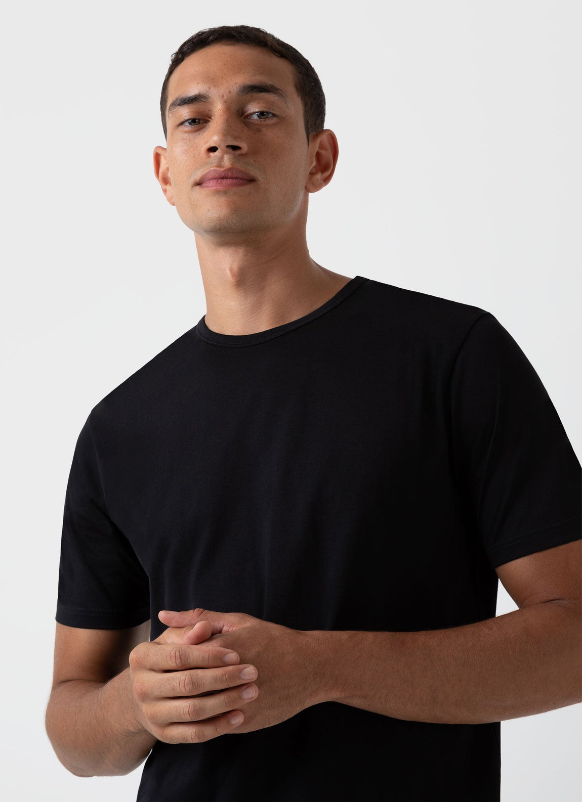 Vintage Unisex Black T Shirt Men T- Shirt Cotton Tee Shirt