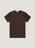 Men's Classic T-shirt in Dark Chocolate