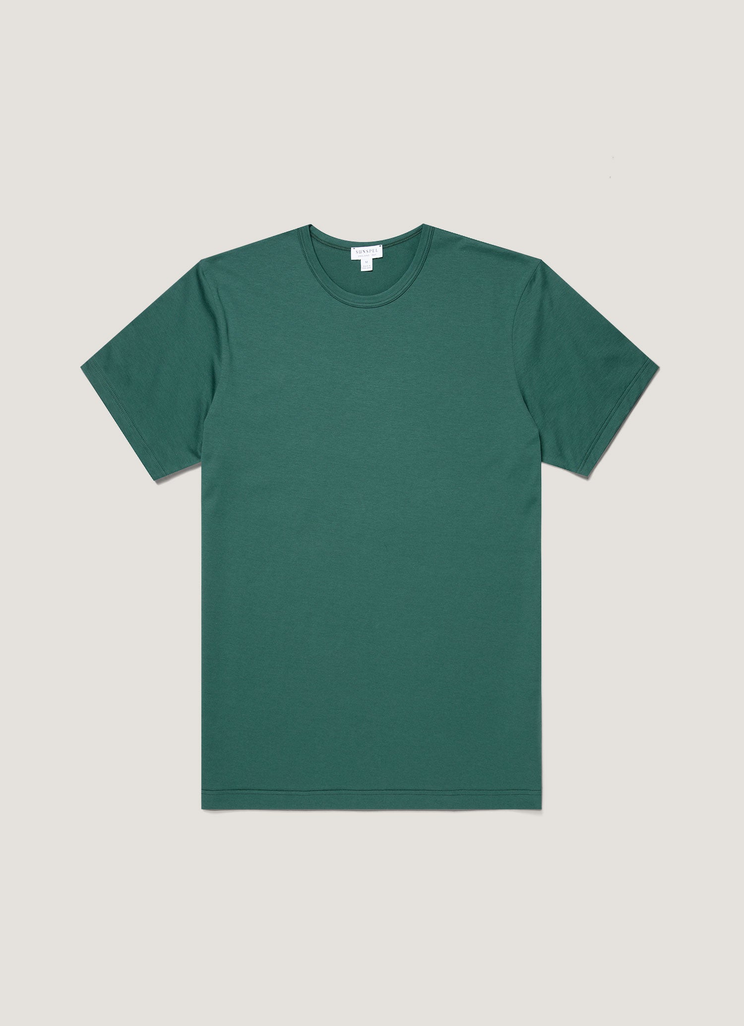 Men's Classic T-shirt in Forest | Sunspel