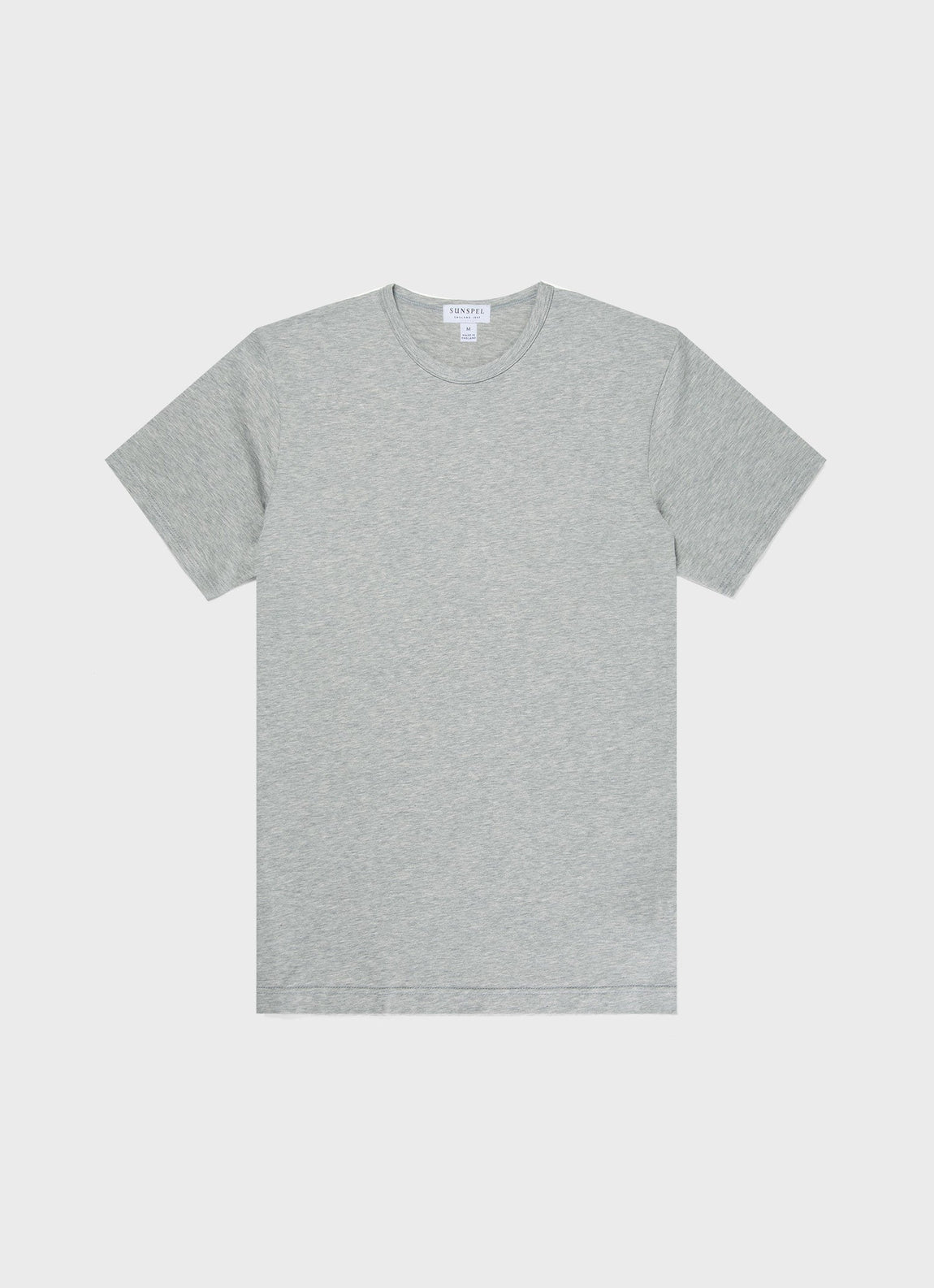Grey Melange Lightweight T-Shirt