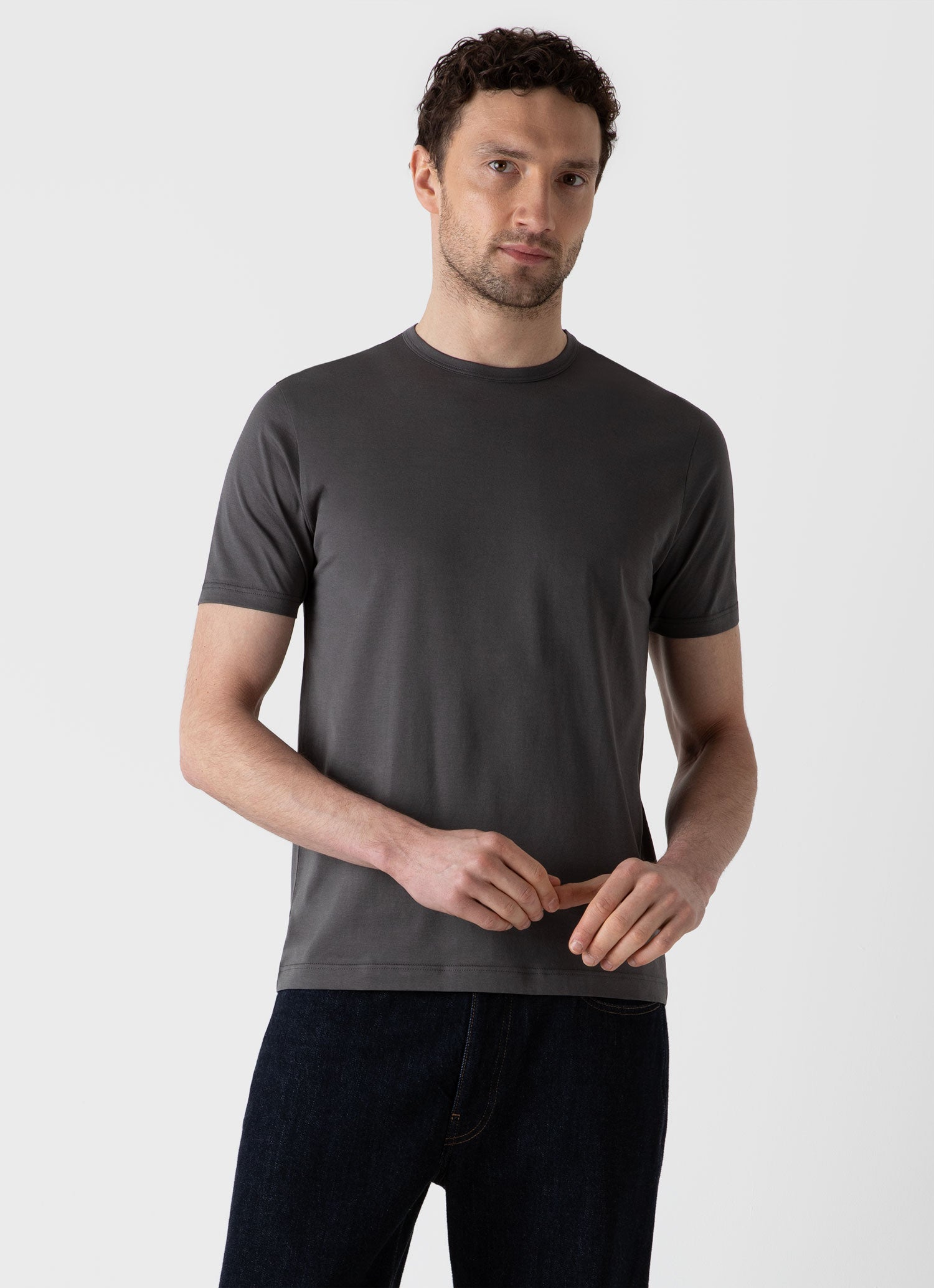 Charcoal gray best sale t shirt