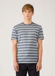 Men's Classic T-shirt in Stone Blue/Slate Blue