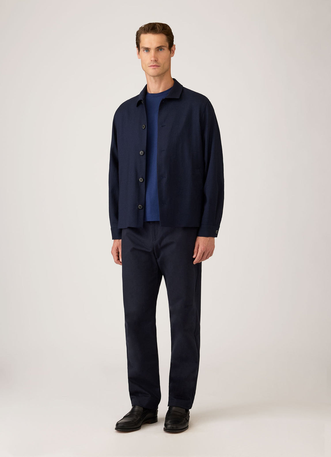 Men's Riviera Midweight T-shirt in Inkwell