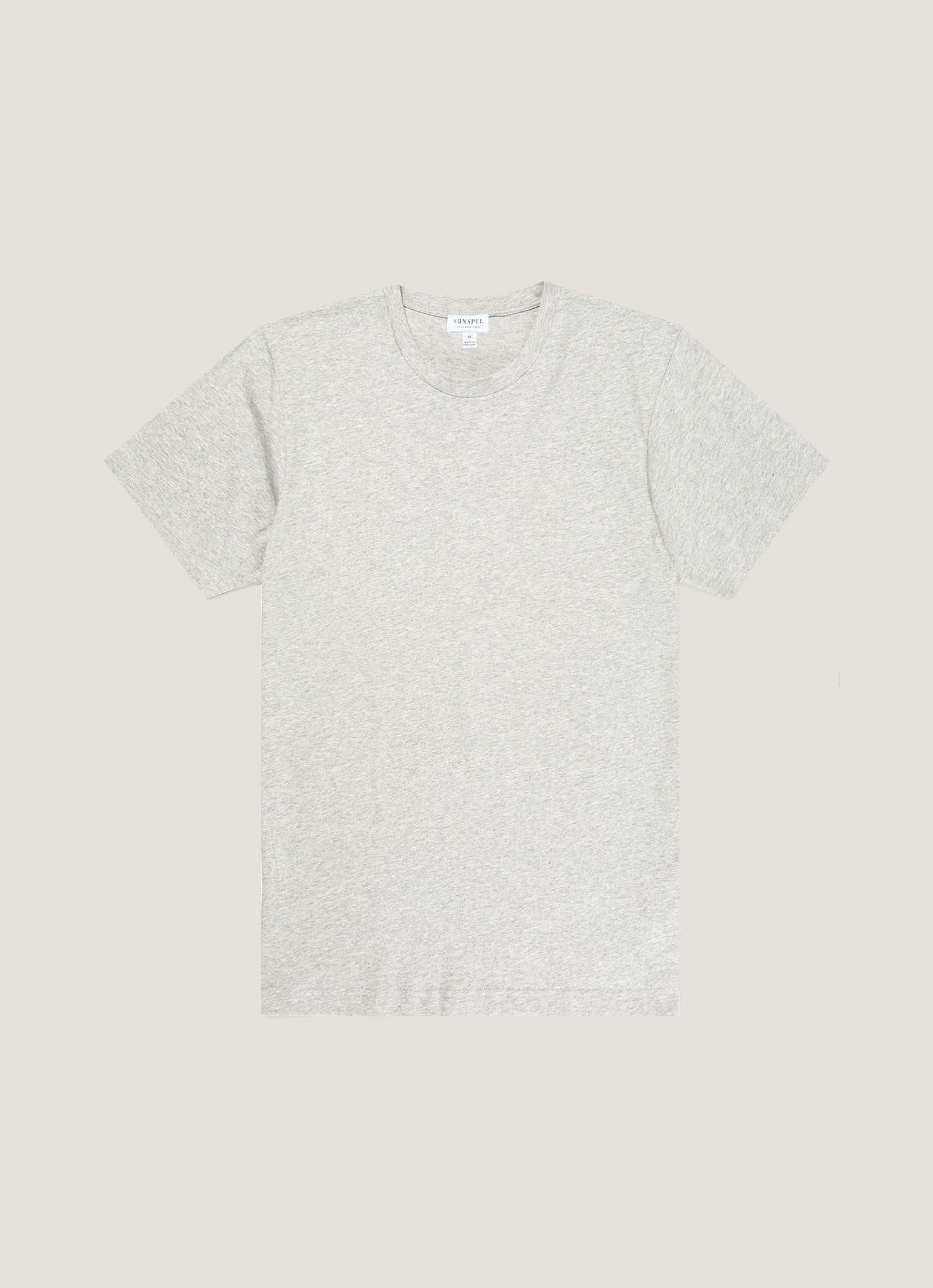 Men's Riviera T-shirt in Grey Melange