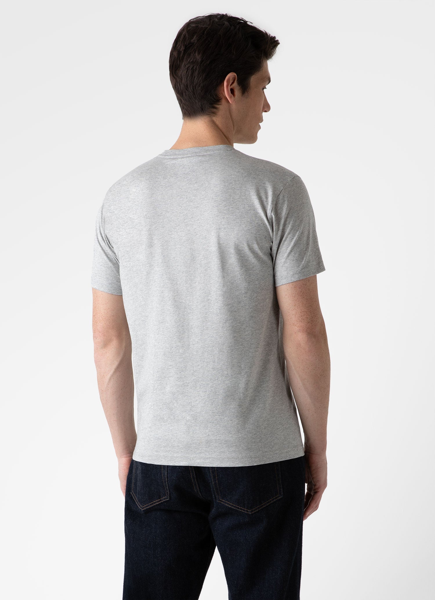 Grey best sale melange shirt