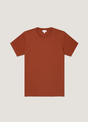 Men's Riviera Midweight T-shirt in Rust