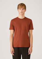 Men's Riviera Midweight T-shirt in Rust