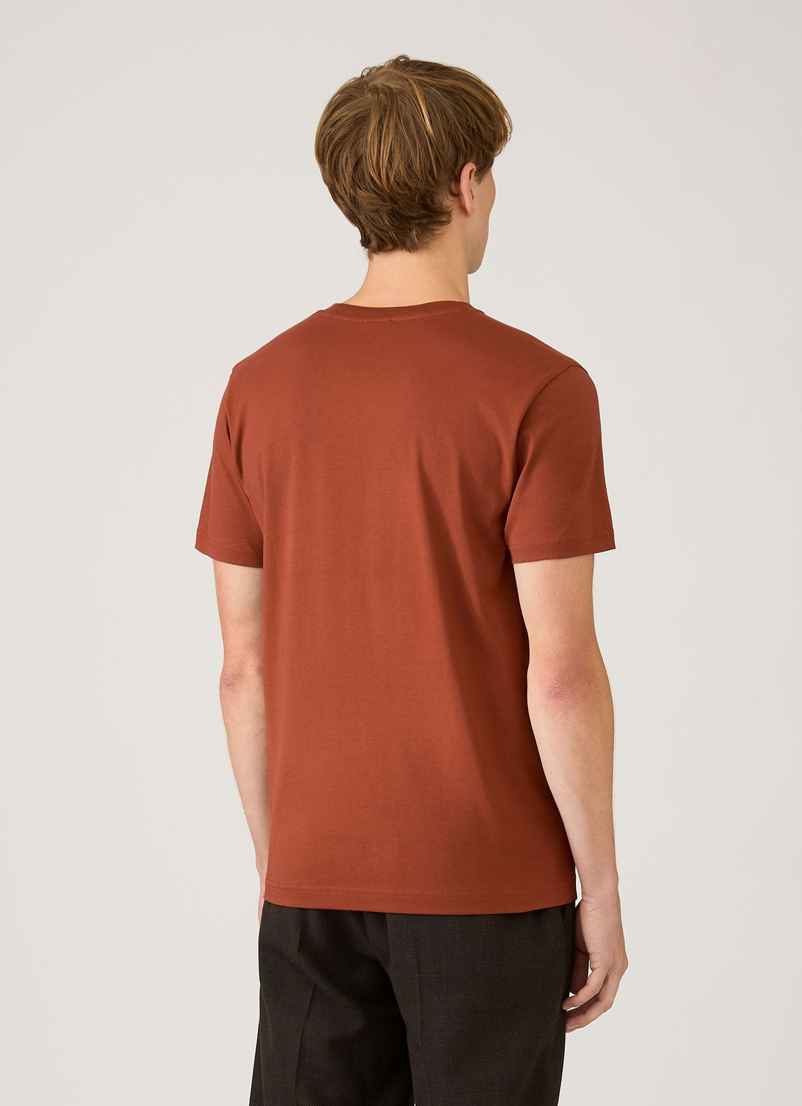 Men's Riviera Midweight T-shirt in Rust
