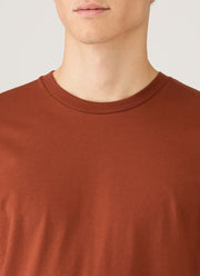 Men's Riviera Midweight T-shirt in Rust