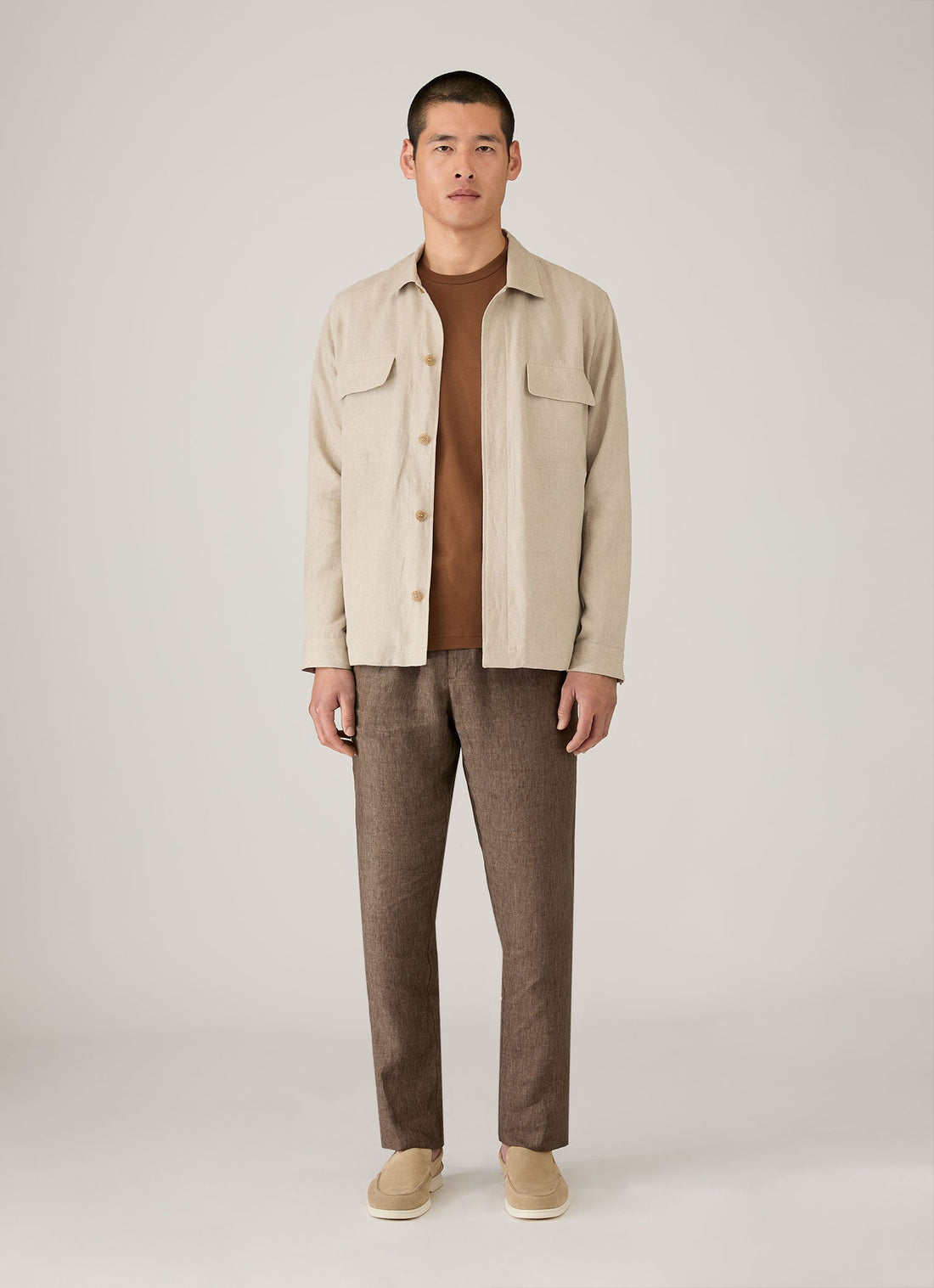 Men's Riviera Midweight T-shirt in Bronze