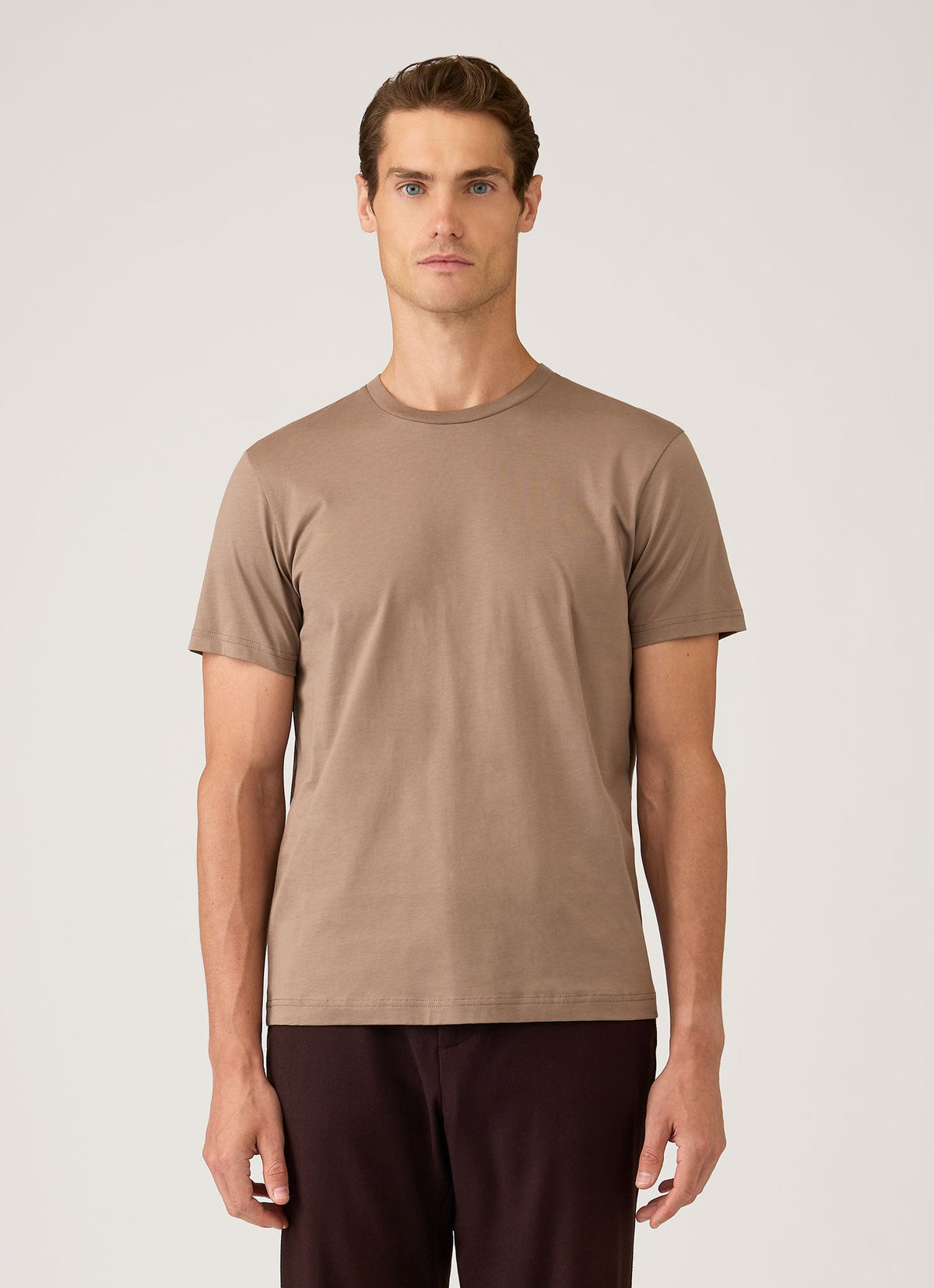 Men's Riviera Midweight T-shirt in Taupe