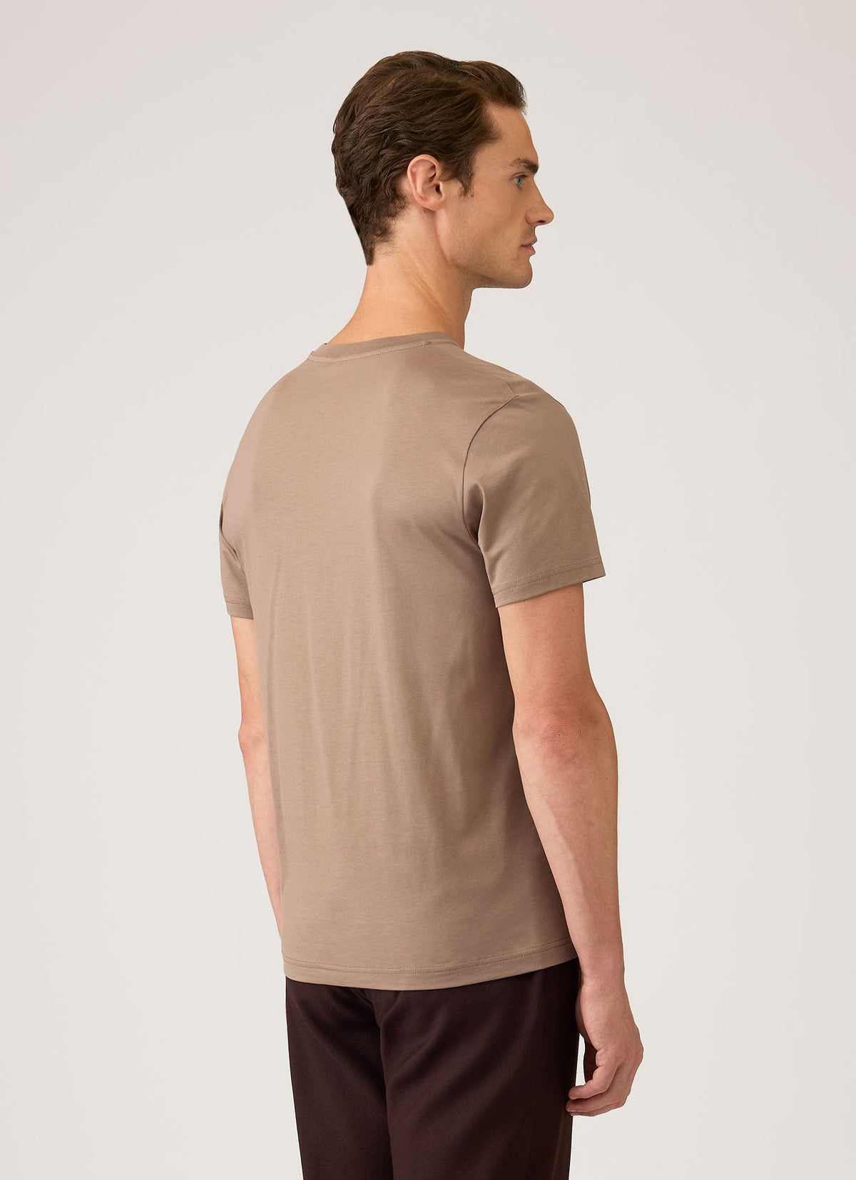 Men's Riviera Midweight T-shirt in Taupe
