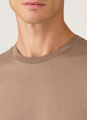 Men's Riviera Midweight T-shirt in Taupe