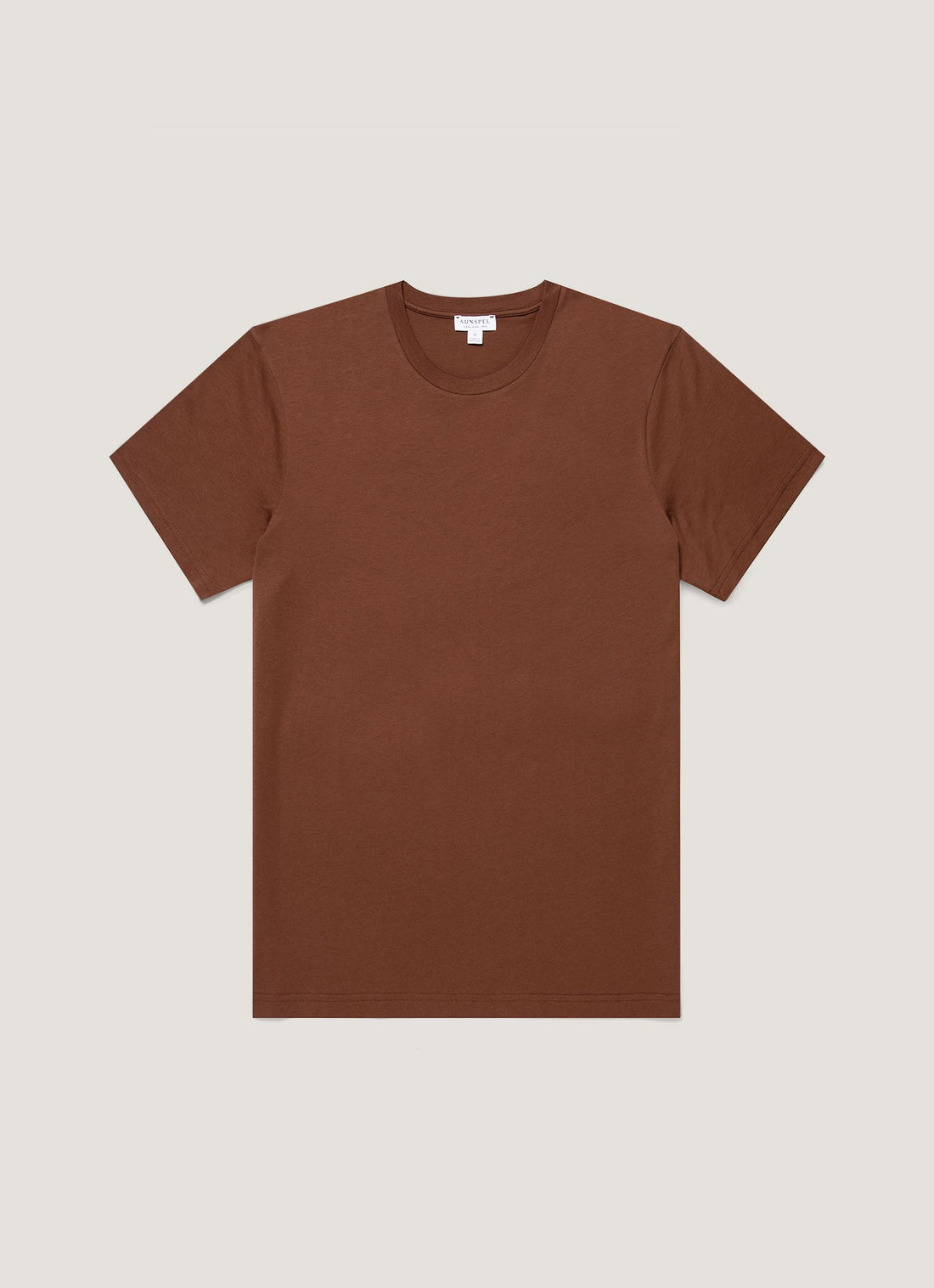 Men's Riviera Midweight T-shirt in Chestnut