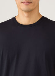 Men's Riviera Midweight T-shirt in Midnight Navy