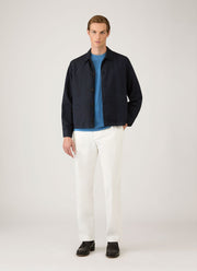 Men's Riviera Midweight T-shirt in Mid Indigo Wash