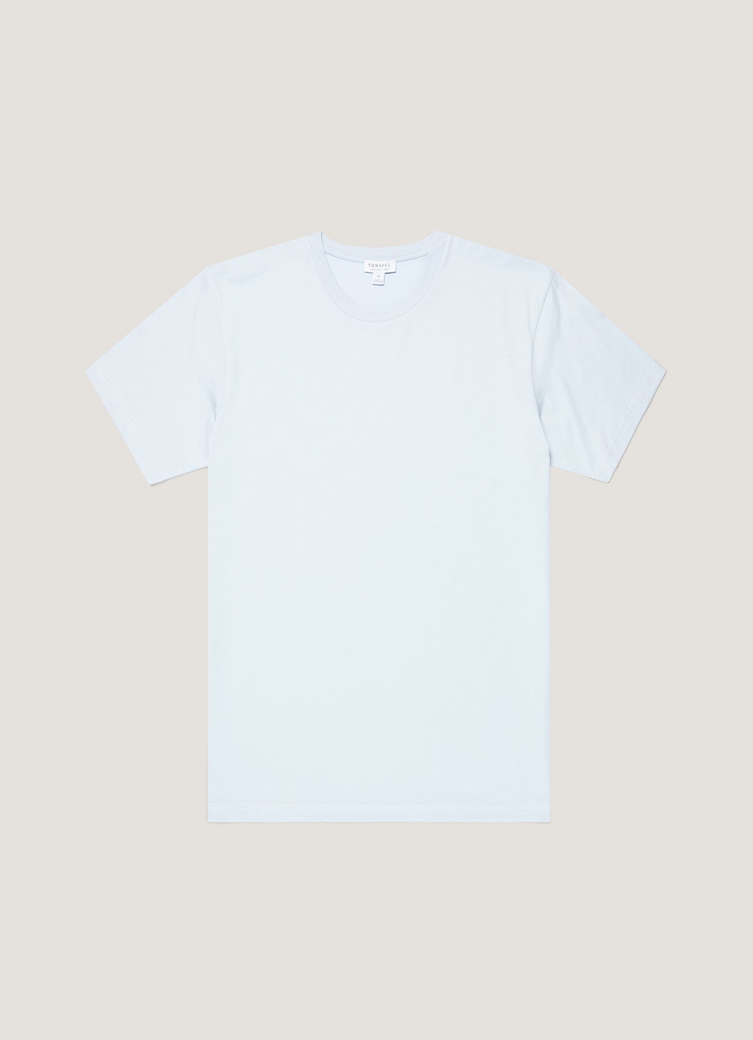 Men's Riviera Midweight T-shirt in Pastel Blue