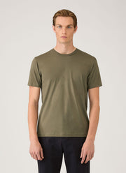 Men's Riviera Midweight T-shirt in Khaki