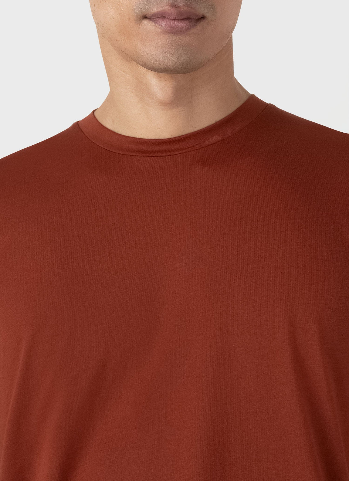 Men's Riviera Midweight T-shirt in Dark Clay