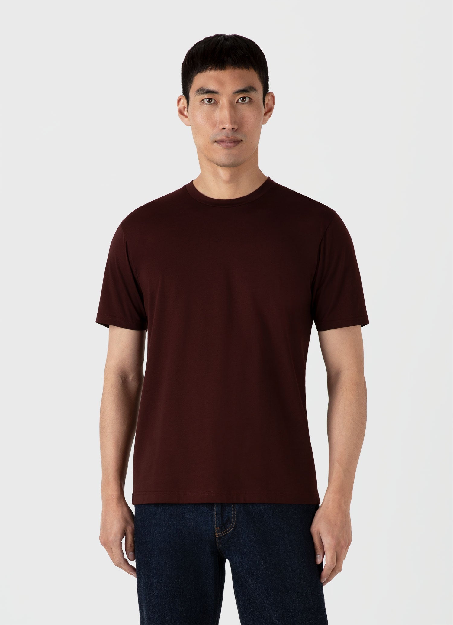 Men's Riviera Midweight T-shirt in Raisin